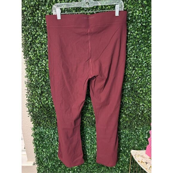 Outdoor Voices Rib Kick Flare Pants NWT Sz 2XL Shiraz Red - Picture 6 of 7